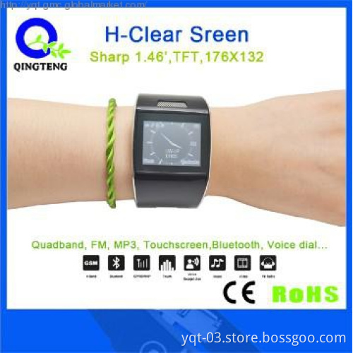 mobile phone with watch delicately designed for modern ladies